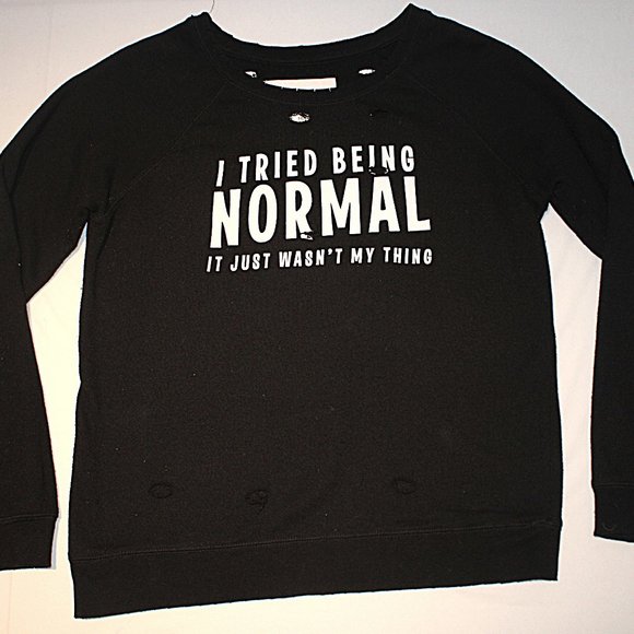 Bluenotes Black Boyfriend Fit Crewneck - Picture 3 of 4